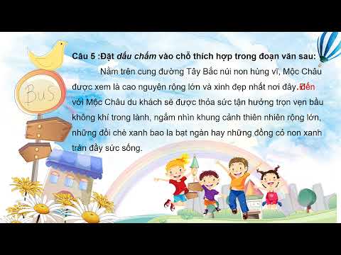 Cùng Em Học Tiếng Việt Lớp 3 Tuần 10 - Cùng em học Tiếng Việt lớp 3 tuần 10 bài 4,5,6