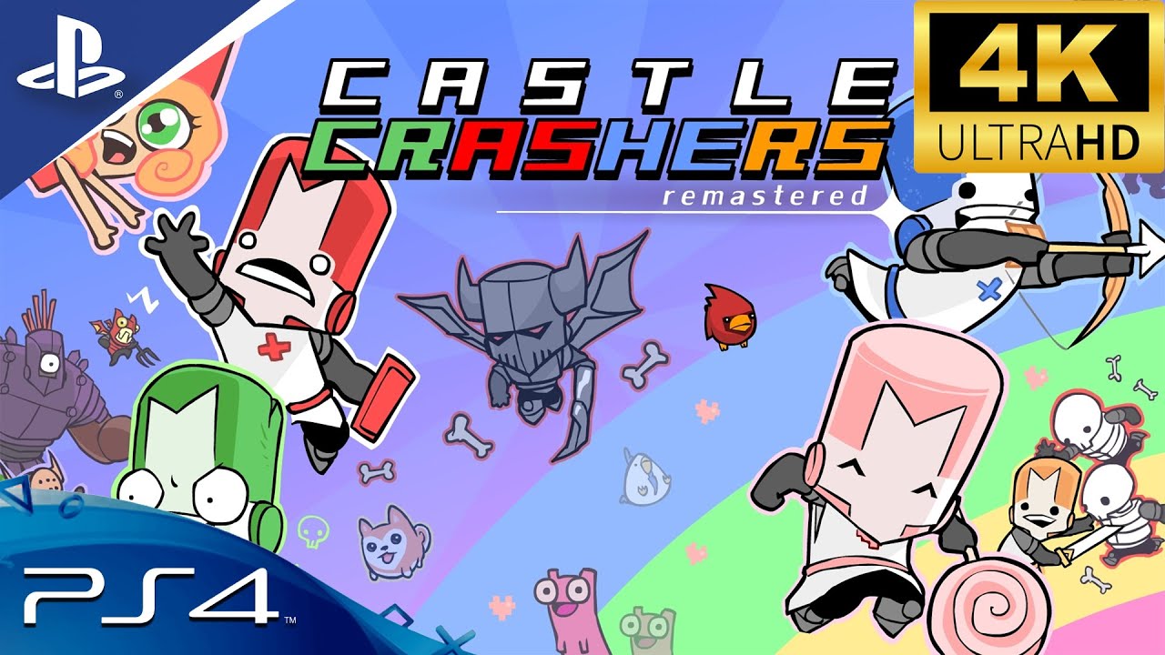 Castle Crashers Remastered PS4 Gameplay
