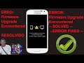 Como Resolver o Erro Firmware Upgrade Encountered / How to Fix Error Firmware Upgrade Encountered