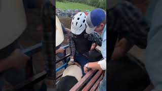First bull ride