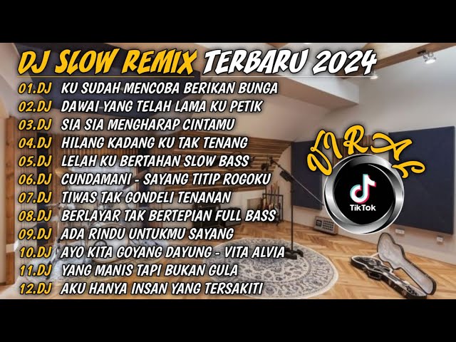 DJ TIKTOK TERBARU 2024 | DJ KU COBA TUK BERIKAN BUNGA🎵DJ HILANG KADANG KU TAK TENANG🎵FULL BASS class=