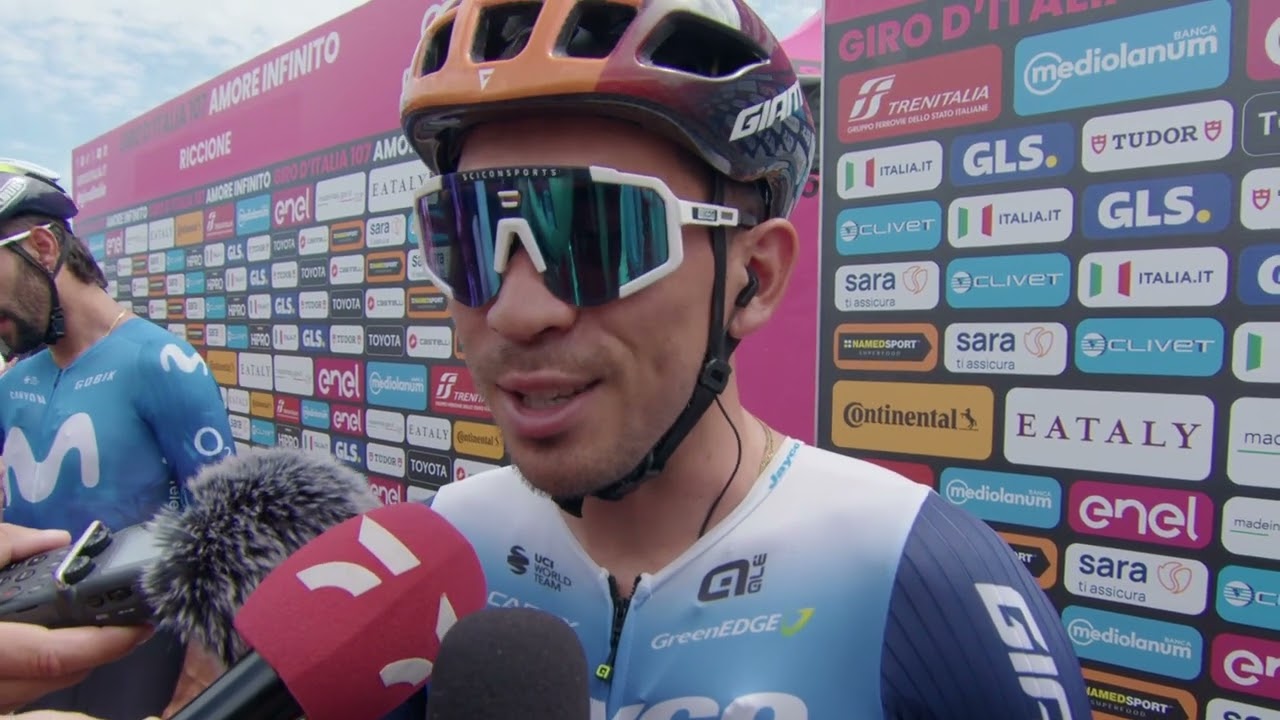 Caleb Ewan - Interview at the start - Stage 13 - Giro d'Italia 2024