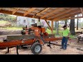 A Tale Of Two Cedars... Re-Sawing An Old-Growth Cedar Timber And Milling A Fresh Log...