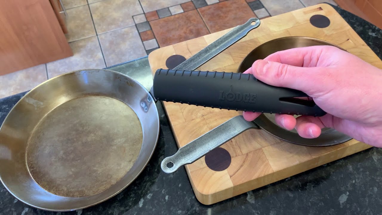 Silicone Handle For Matfer Bourgeat Carbon Steel Pans YouTube