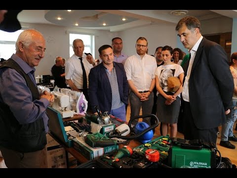 100-მდე  დევნილ ოჯახს მცირე ბიზნესის დასაწყებად გრანტი გადაეცა