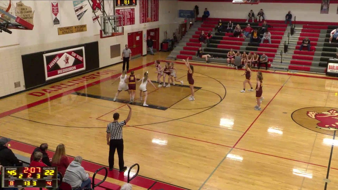 Darlington vs. Fennimore Varsity Womens' Basketball YouTube