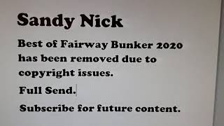 Sandy Nick - Best of Fairway Bunker 2020