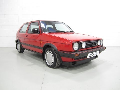 A Legendary Mk2 Vw Golf Gti 16v 3dr With Two Owners Full