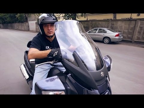 Suzuki Burgman. Мини-тест