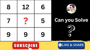 Can You Solve This Missing Number Puzzle? 🔢 | Viral Math Challenge