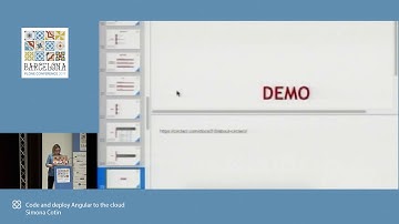 Day 1: Keynote: Simona Cotin - Code and deploy Angular to the cloud