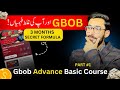 Gbob advance basic course  gbob basics  part1