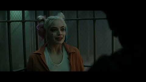 Suicide Squad 2016 final scene # joker saves harley quinn