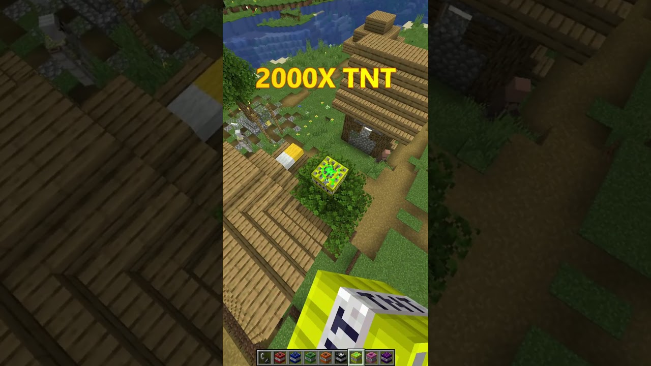 1 TNT😀 Vs 20,000 TNT😲 Vs SUPER NOVA🤯 Minecraft #shorts  #minecraft #edit