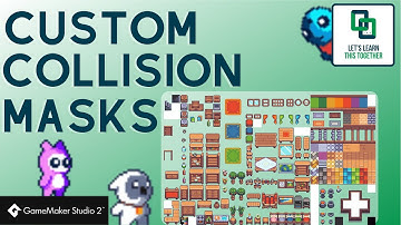 Game Maker Studio 2 - How and Why to Use Custom Collision Masks