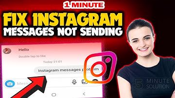 Fix instagram messages not sending 2024 (Quick & Easy)