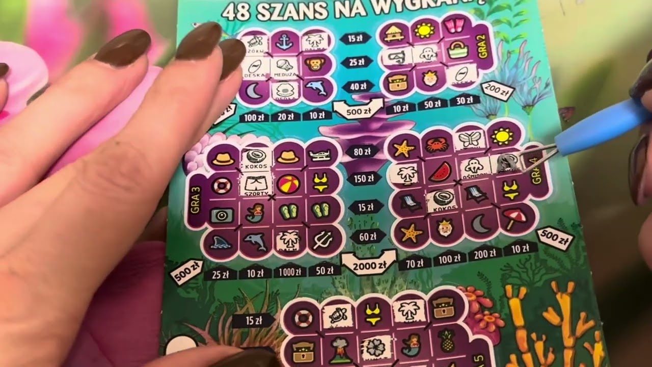 #lotto#wygrana #lottery 32:) Premiera KORALOWA🐚🐚🦀 wkład to 50 zł :) zapraszam są wygrane 🫶😂🦊🧡