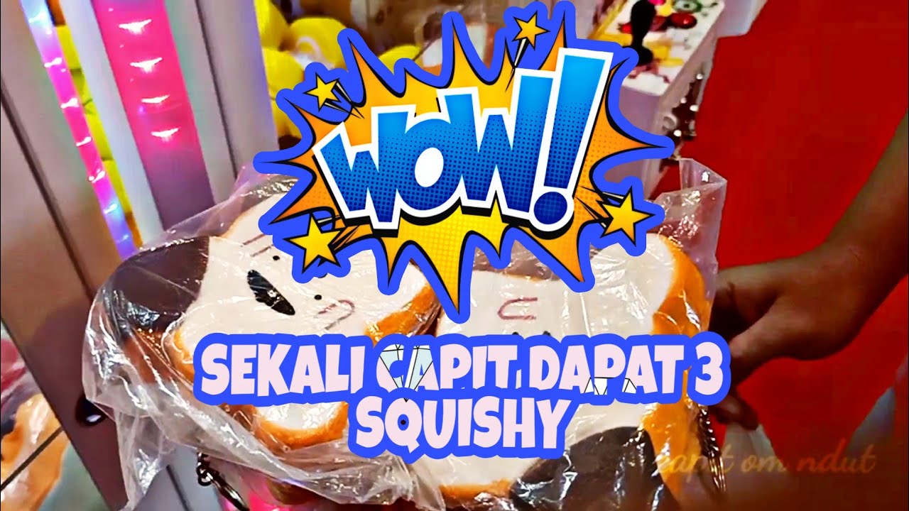 WOW !! SEKALI CAPIT DAPAT 3 SQUISHY || CAPITOMNDUT || FUN WORLD