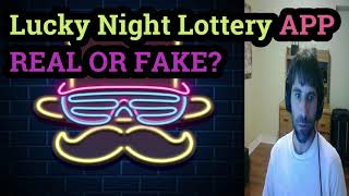 LUCKY NIGHT. LOTTERY GAMES WITH REAL REWARDS. LEGIT OR FAKE? screenshot 4