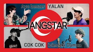 Türkçe Şarkı Koleksiyonu [Yalan, Cokcok, Aya benzer, Icimdeki duman] Koreli Sarki Jangstar] Resimi