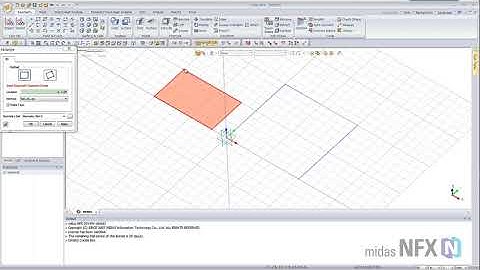 midasNFX Basic Geometry Operations   Part 1