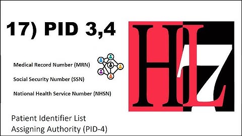17) PID 3 and 4  Patient Identifier List and Assigning Authority (PID-4)