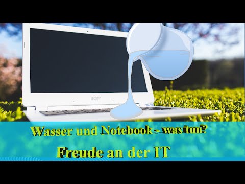 Video: Was Tun, Wenn Sie Wasser Auf Ihrem Laptop Verschütten?