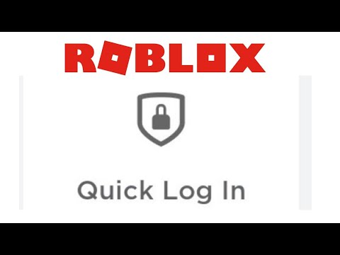 How to use quick login feature on Roblox