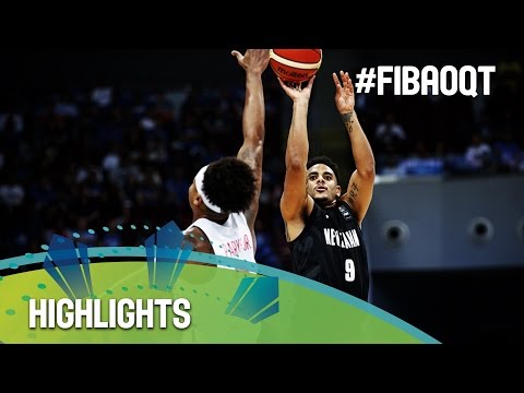 Philippines v New Zealand - Highlights - 2016 FIBA Olympic Qualifying Tournament - Philippines