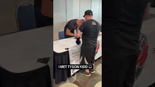 I met Tyson Kidd 🎧    #greenscreen #fyp #reels #Smackdown #CMPunk #tna #Wwe #netflix #collection