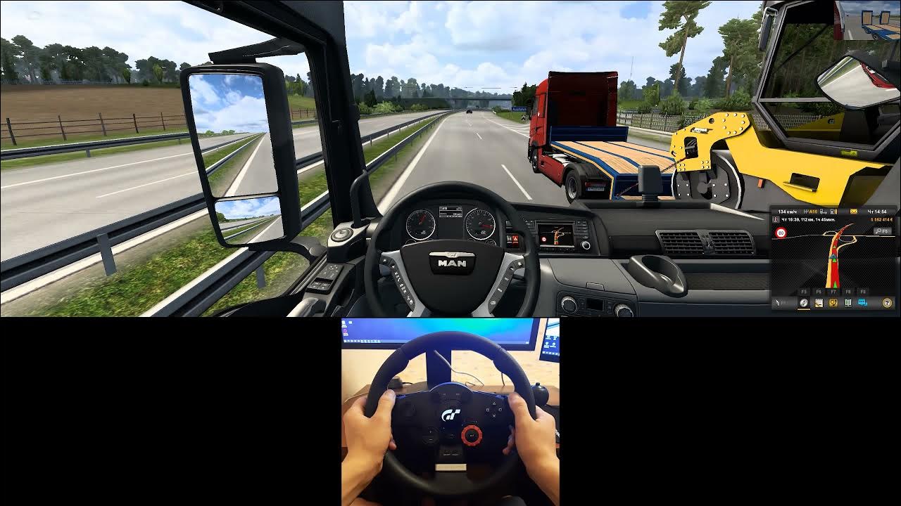 Logitech Gt Driving Force Euro Truck Simulator 2 www.youtube.com