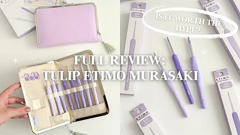 Tulip Etimo Murasaki Crochet Hook Full Review by da-Mira | What's Inside The Viral Set?