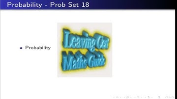 Probability and Statistics Strand Leaving Cert Maths Guide: Solutions 18