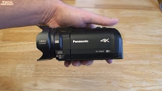 Panasonic 4K Ultra HD Flash Memory Camcorder HC-VX870: Function Overview & First Look