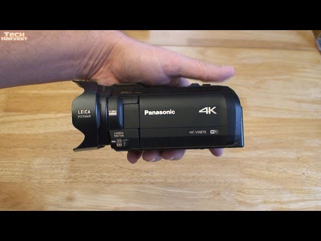 Panasonic HC-WX970 - Review - 4k UHD Resolution Camcorder - YouTube