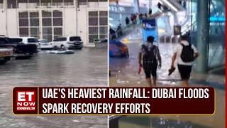 Dubai Floods Prompt Recovery Efforts Following Heaviest Recorded Rainfall In UAE