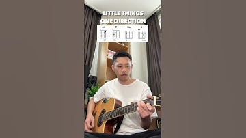 Thumbnail of One Direction - Little Things (YU Easy Guitar Tutorial) #Shorts
