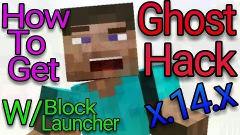 MineCraft PE | Ghost Mod/Hack x.14.x | Download Link | &25 hf4hs