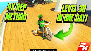 NBA 2K22 CRAZY 4X REP STACK METHODHIT LEVEL 30 IN ONE DAY GUARANTEED