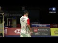 🔴LIVE STREAMING Thomas Cup 2022 | Shesar Hiren Rhustavito (INA) vs Jeon Hyeok-jin (KOR) BWF Livescor