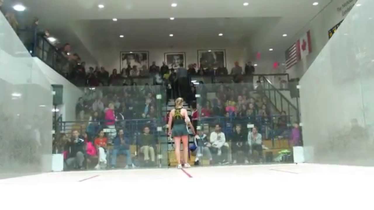 4FinalsUS Jr Open Squash 2014GU19Kayley Leonard [USA} v Reeham