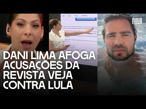 🔥UOL journalist catches Veja red-handed: accuses Lula without proof and hides the clan's receipt🔥