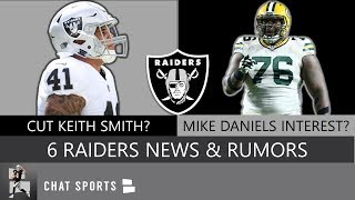 The oakland raiders ranked dead last in sacks 2018 with only 13, so
now that packers released former pro bowler mike daniels there are
plenty of raide...