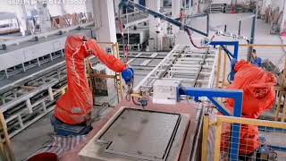 Modular bathroom pods factory
