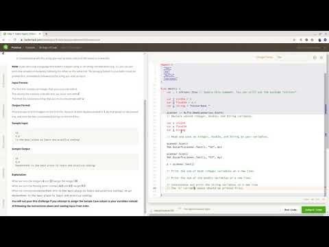 30 Days of Code: Day 1