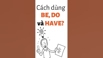 Những động từ cơ bản  be, do và have #hoctienganh #trungenglish #nguphaptienganh #hoctienganhonline