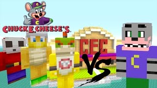 Minecraft Wii U - Nintendo Fun House - Bowser Jr VS Chuck E Cheese! [72]