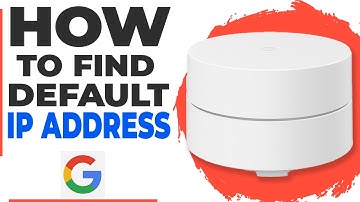 How to find your Google Router