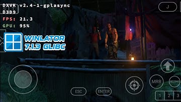 Farcry 3 Winlator 7.1.3 Glibc Snapdragon 720g Android