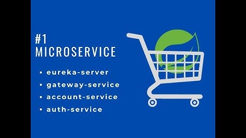 #1 - Spring Boot, Spring Security, Microservice, JWT Course – Shopping Cart Backend Java Project.